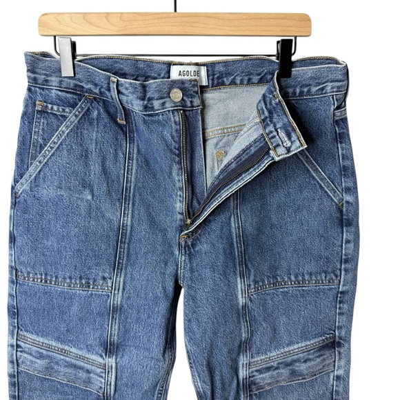 Agolde Cooper Cargo Jeans in Regulation Size 30 A9120-1141 - Picture 4 of 7
